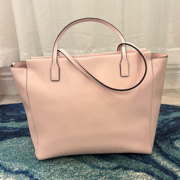 Baby Pink Large Leather Purse with Bow - Kate Spade - Picture 4 of 8
